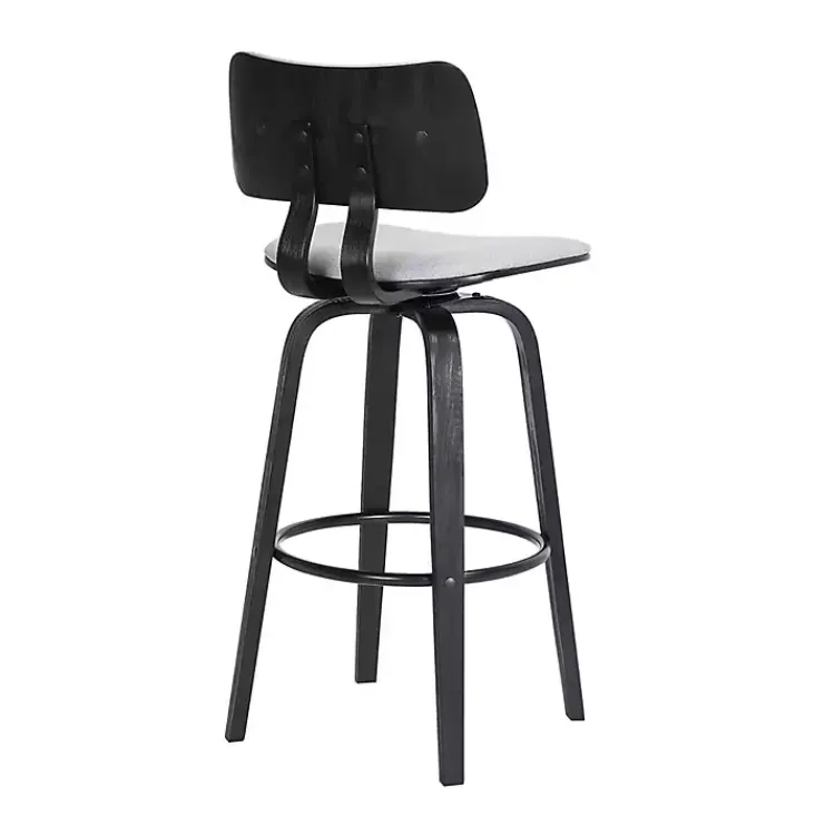 Kirklands Home Light Pico Swivel Counter Stool Gray Sale