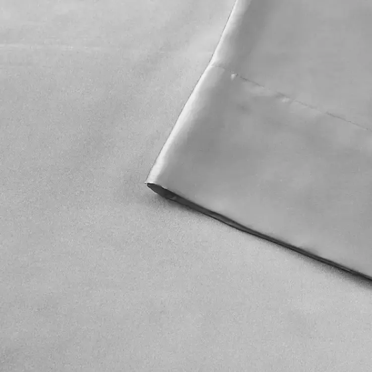 Kirklands Home Light Satin 6-pc. Full Sheet Set Gray Online