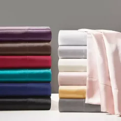 Kirklands Home Light Satin 6-pc. Full Sheet Set Gray Online