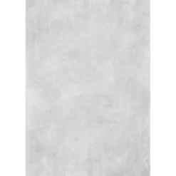 Kirklands Home Light Gray Shag Washable Area Rug, 5x8 Outlet