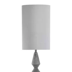 Kirklands Home Light Tapered Bulwell Floor Lamp Gray Online