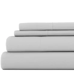 Kirklands Home Light Ultra Soft 3-pc. Twin Sheet Set Gray Clearance