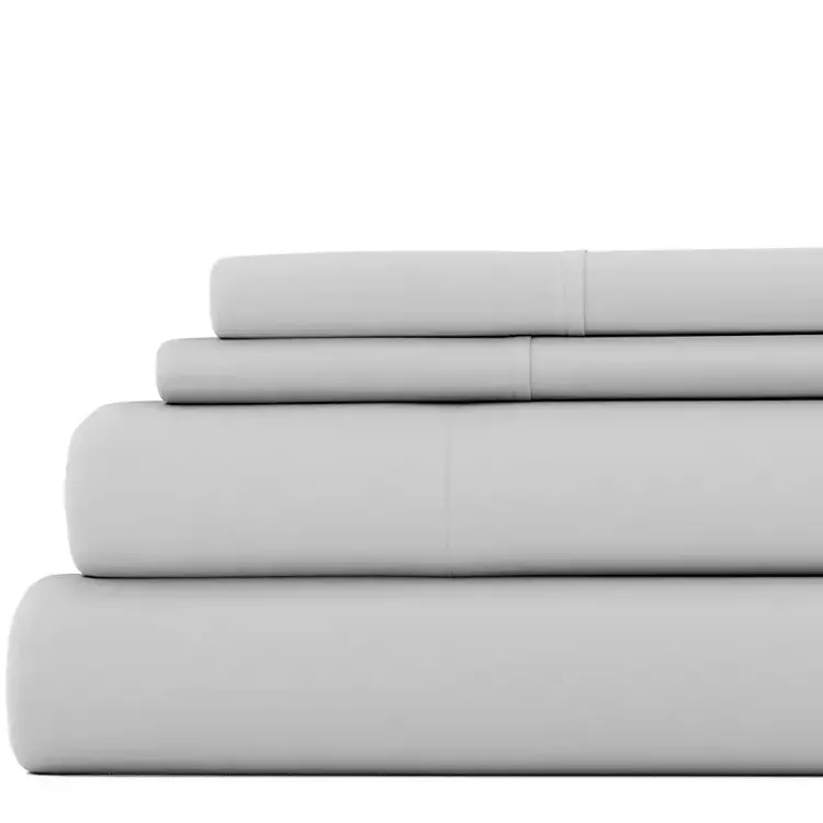 Kirklands Home Light Ultra Soft 4-pc. Full Sheet Set Gray Clearance