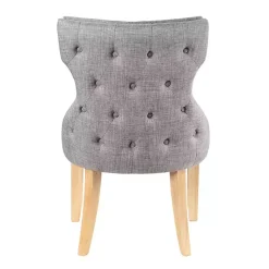 Kirklands Home Light Wingback Dining Chairs, Set of 2 Gray Sale