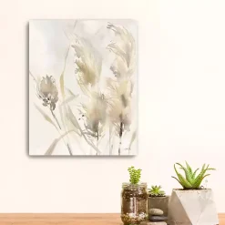 Kirklands Home Light Pampas Grasses Canvas Art Print, 16x20 in. New