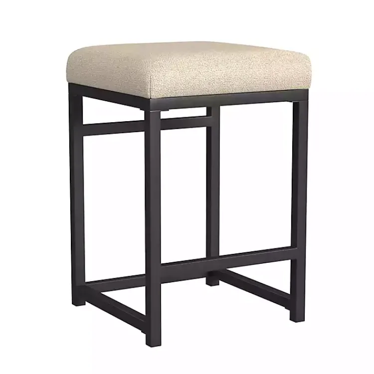 Kirklands Home Light Upholstered Counter Stool Tan Best