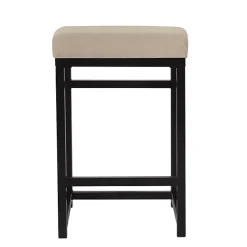 Kirklands Home Light Upholstered Counter Stool Tan Best