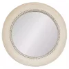 Kirklands Home Light Wood Beaded Joan Round Wall Mirror Best