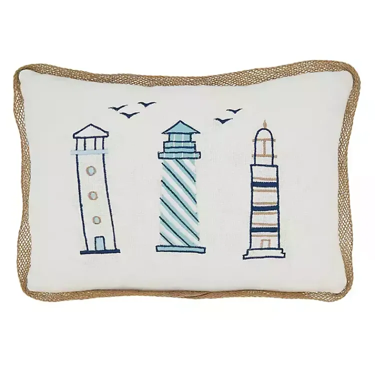 Pillows>Kirklands Home Lighthouse Harmony Lumbar Pillow