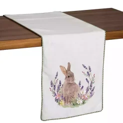 Kirklands Home Lilac Bunny Rabbit Table Runner Online