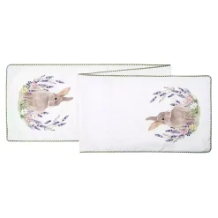 Kirklands Home Lilac Bunny Rabbit Table Runner Online