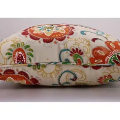 Kirklands Home Lily Paisley Outdoor Lumbar Pillows, Set of 2 Clearance