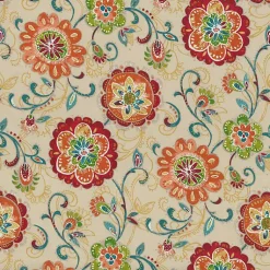 Kirklands Home Lily Paisley Outdoor Lumbar Pillows, Set of 2 Clearance