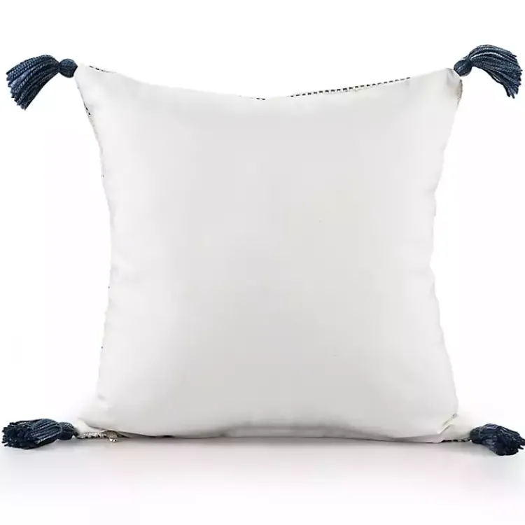 Pillows>Kirklands Home Linear Dashes Indoor/Outdoor Pillow Ivory