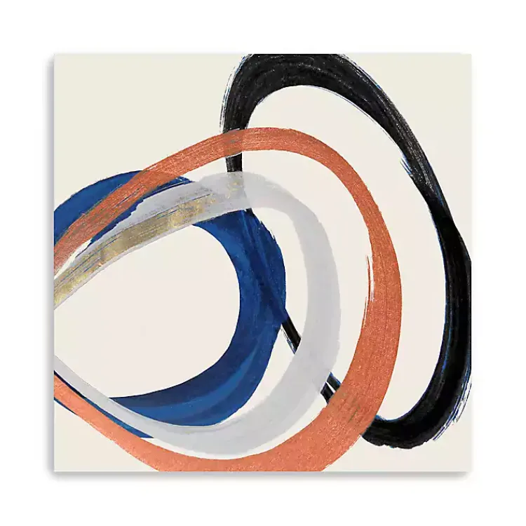 Kirklands Home Linked Up Abstract Canvas Art Print, 40x40 in. Online