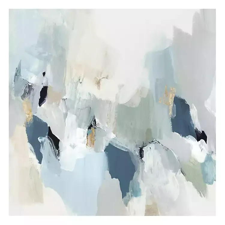Kirklands Home Little Talks II Giclee Canvas Art Print, 30x30 in. Blue