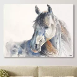 Kirklands Home Looking Back Giclee Canvas Art Print Blue Discount