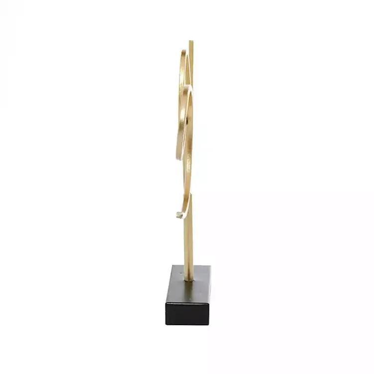 Statues & Figurines>Kirklands Home Looping Love Tabletop Sign Gold