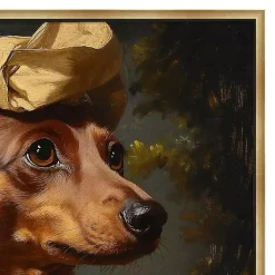 Kirklands Home Lord Fitzgerald Frankfurter Framed Art Print Multi