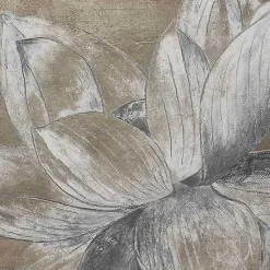Kirklands Home Lotus Blossom Framed Canvas Art Print Clearance