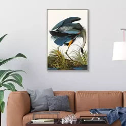 Kirklands Home Louisiana Heron Framed Canvas Art Print Multi Outlet