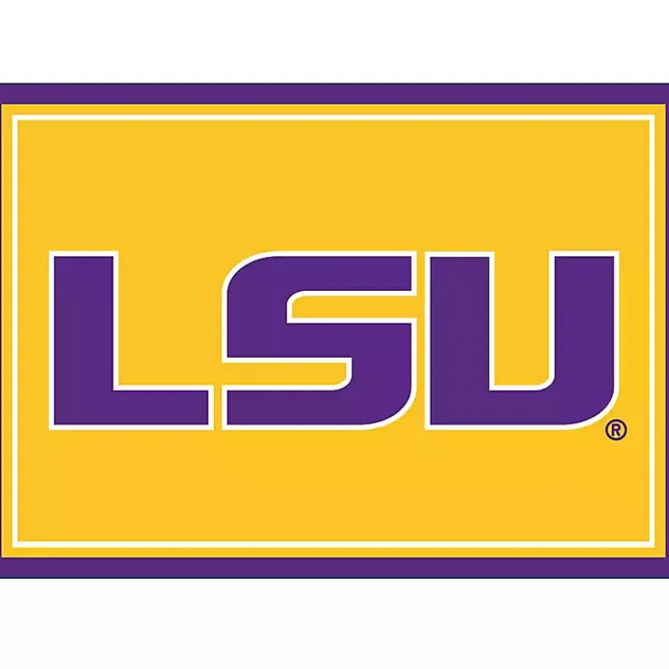 Kirklands Home Louisiana State University Area Rug, 3x4 Clearance