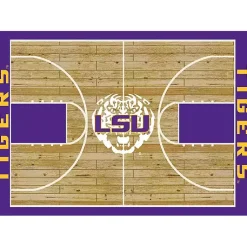 Kirklands Home Louisiana State University Courtside Area Rug, 4x6 Online