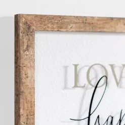 Kirklands Home Love Builds a Happy Home Wall Plaque Sale