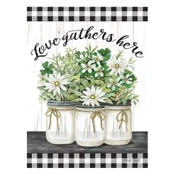 Kirklands Home Love Gathers Here Giclee Canvas Art Print Sale