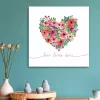 Valentines Day Decorations>Kirklands Home Love Lives Here Heart Valentine's Canvas Art Print