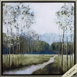 Kirklands Home Lovely Landscape Framed Canvas Art Print Multi Sale