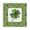 St Patricks Day Decorations>Kirklands Home Lucky Shamrock Canvas Art Print