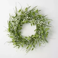 Wreaths>Kirklands Home Lush Leaf and Berry Wreath