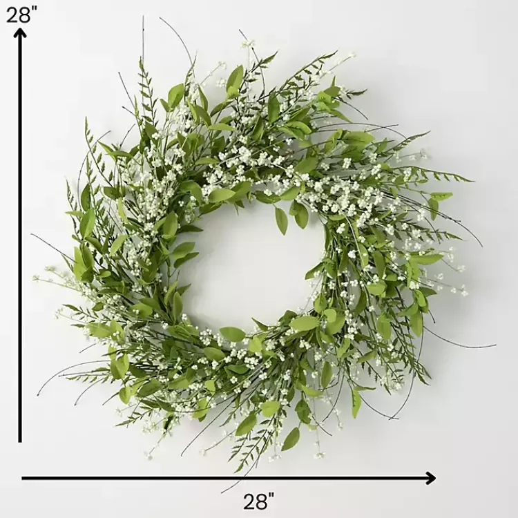 Wreaths>Kirklands Home Lush Leaf and Berry Wreath