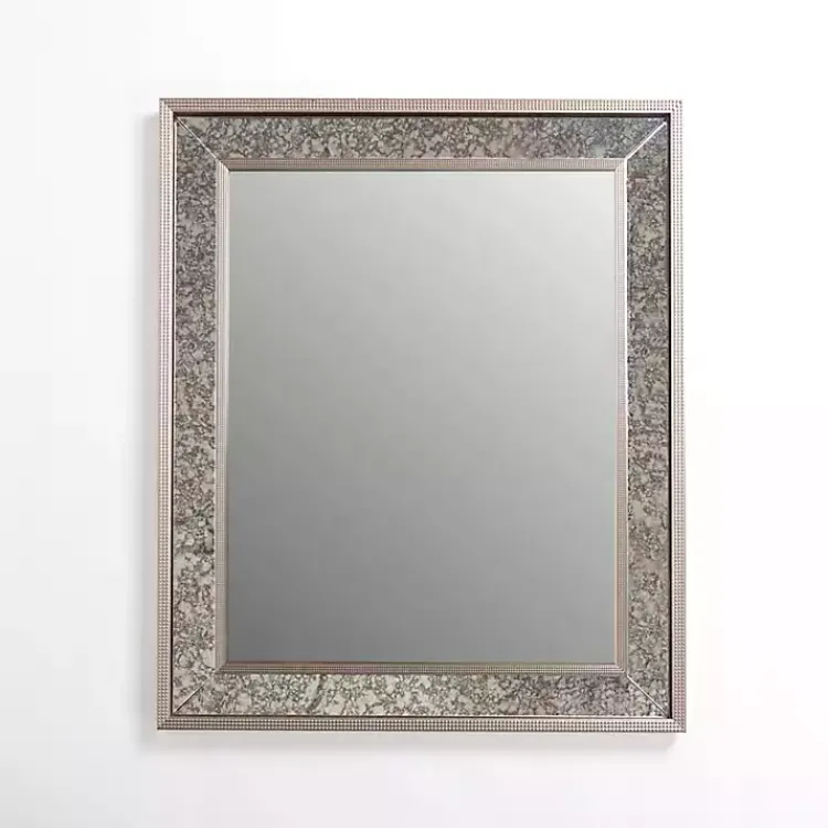 Kirklands Home Luxe Silver Antique Frame Wall Mirror, 35 in. Best