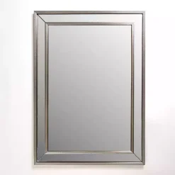 Kirklands Home Luxe Silver Beaded Wall Mirror Best