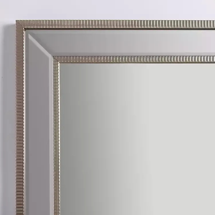 Kirklands Home Luxe Silver Wall Mirror, 35 in. Discount