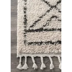 Kirklands Home Macey Moroccan Diamond Area Rug, 5x8 Best