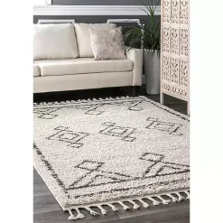 Kirklands Home Macey Moroccan Diamond Area Rug, 8x10 Best