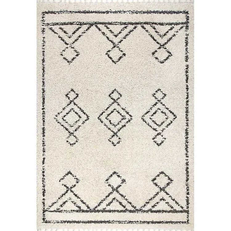 Kirklands Home Macey Moroccan Diamond Area Rug, 8x10 Best