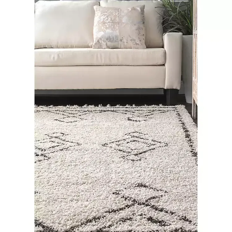 Kirklands Home Macey Moroccan Diamond Area Rug, 8x10 Best
