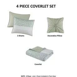 Kirklands Home Madison Park Bloom 4-pc. Full/Queen Quilt Set Sale