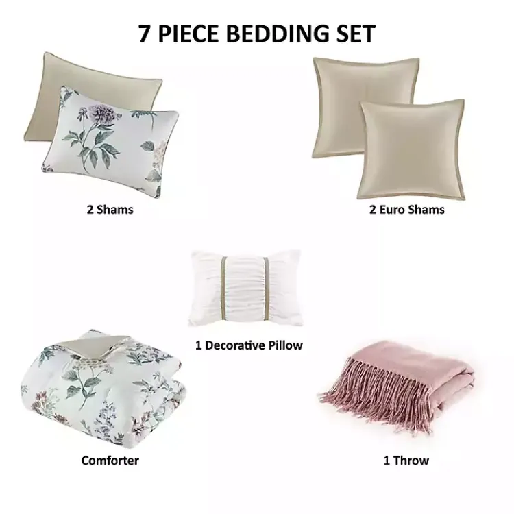 Kirklands Home Madison Park Monah 7-pc. King Comforter Set