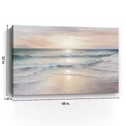 Kirklands Home Majestic Waves Canvas Art Print New