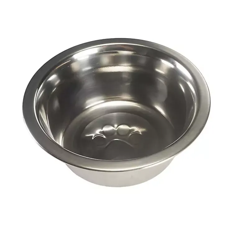 Kirklands Home Mango Wood Heart Cutout Dog Bowl Sale