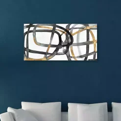 Kirklands Home Many Ways Abstract Canvas Art Print, 60x30 in. New