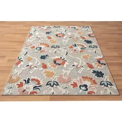 Kirklands Home Mara Floral Blossom Indoor/Outdoor Area Rug, 5x7 Online