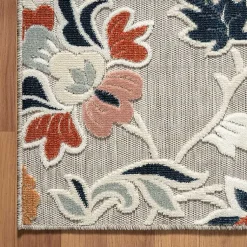 Kirklands Home Mara Floral Blossom Indoor/Outdoor Area Rug, 7x9 Sale