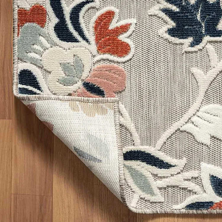 Kirklands Home Mara Floral Blossom Indoor/Outdoor Area Rug, 7x9 Sale