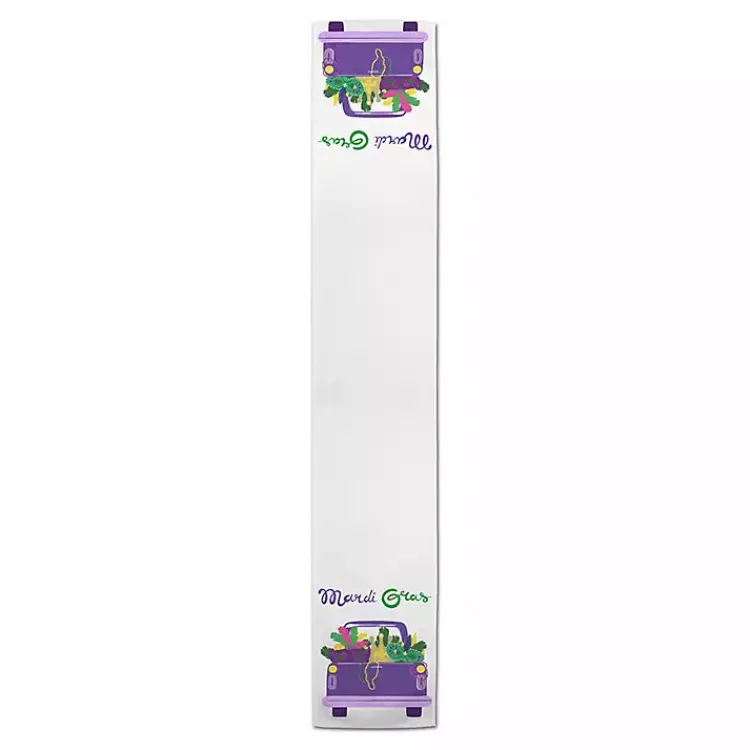 Mardi Gras Decorations>Kirklands Home Mardi Gras Truck Table Runner, 72 in.
